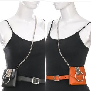 Crossbody chain belt